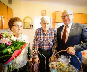 Państwo Janoszowie świętowali kamienną rocznicę ślubu. Przeżyli razem 70 lat!