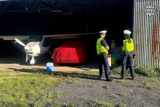 Drogówka zatrzymała pilota samolotu! Wylądował, a później dziwnie się zachowywał