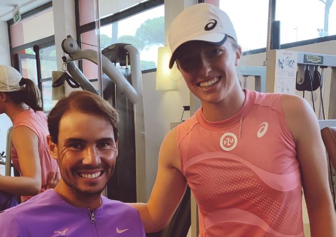 Tenis, Iga Świątek, Rafael Nadal
