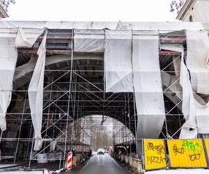 Remont mostu Poniatowskiego w Warszawie