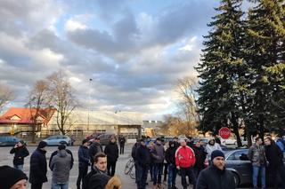 Strajk pod Browarem Leżajsk. Mieszkańcy walczą o zakład