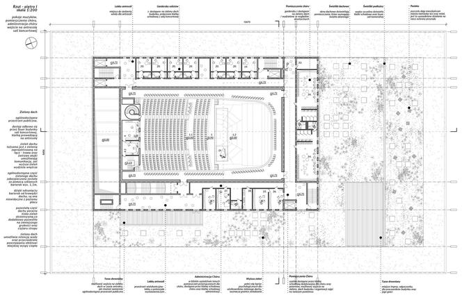 Siedziba Płockiej Orkiestry Symfonicznej według młodych architektów