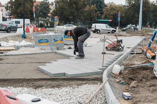 Postęp w pracach na Wałach gen. Sikorskiego w Toruniu. Zobaczcie zdjęcia z placu budowy! [GALERIA]