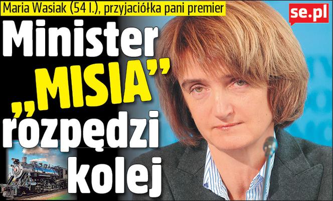 Minister MISJA rozpędzi kolej