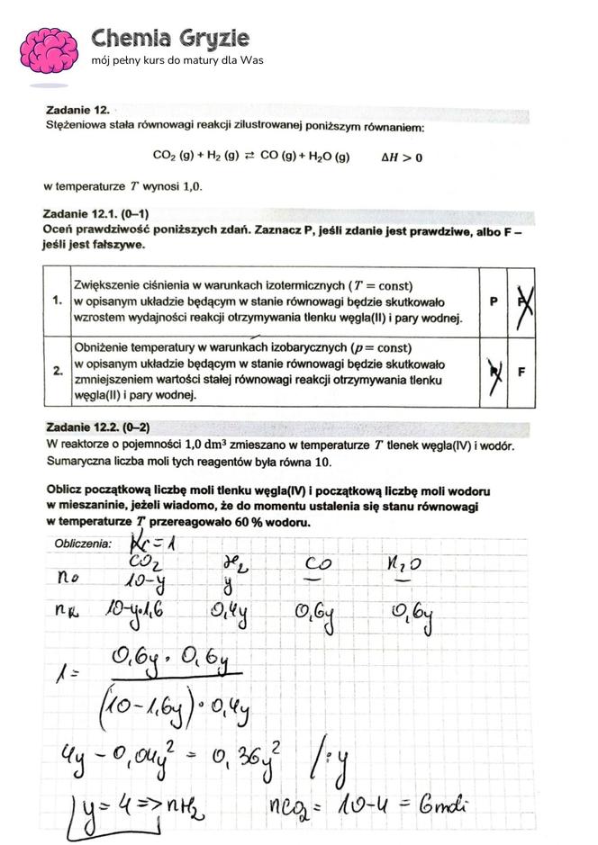 Matura 2024 chemia rozszerzona - arkusze CKE i sugerowane odpowiedzi - formuła 2015