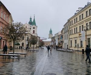 Pierwszy śnieg w tym sezonie! Lublin jest ukryty pod zimową pierzynką 