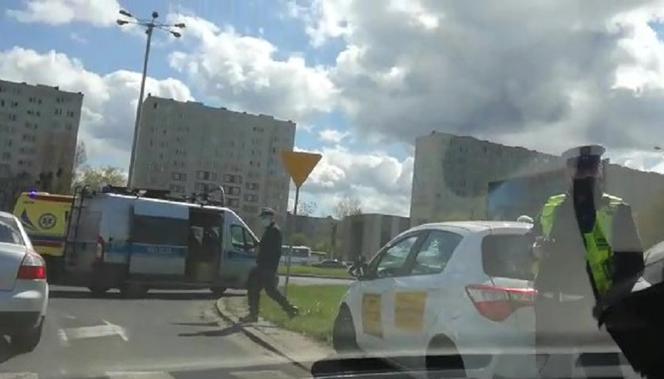 Kolizja na Szosie Lubickiej w Toruniu
