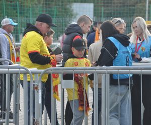 Korona Kielce - Lech Poznań. Zdjęcia kibiców na Exbud Arenie