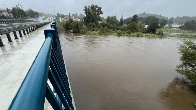  Jelenia Góra. Zalana dzielnica Maciejowa