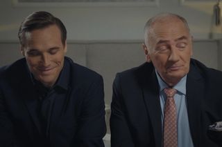 M jak miłość, odcinek 1884. Olek (Maurycy Popiel), Jerzy Argasiński (Karol Strasburger)