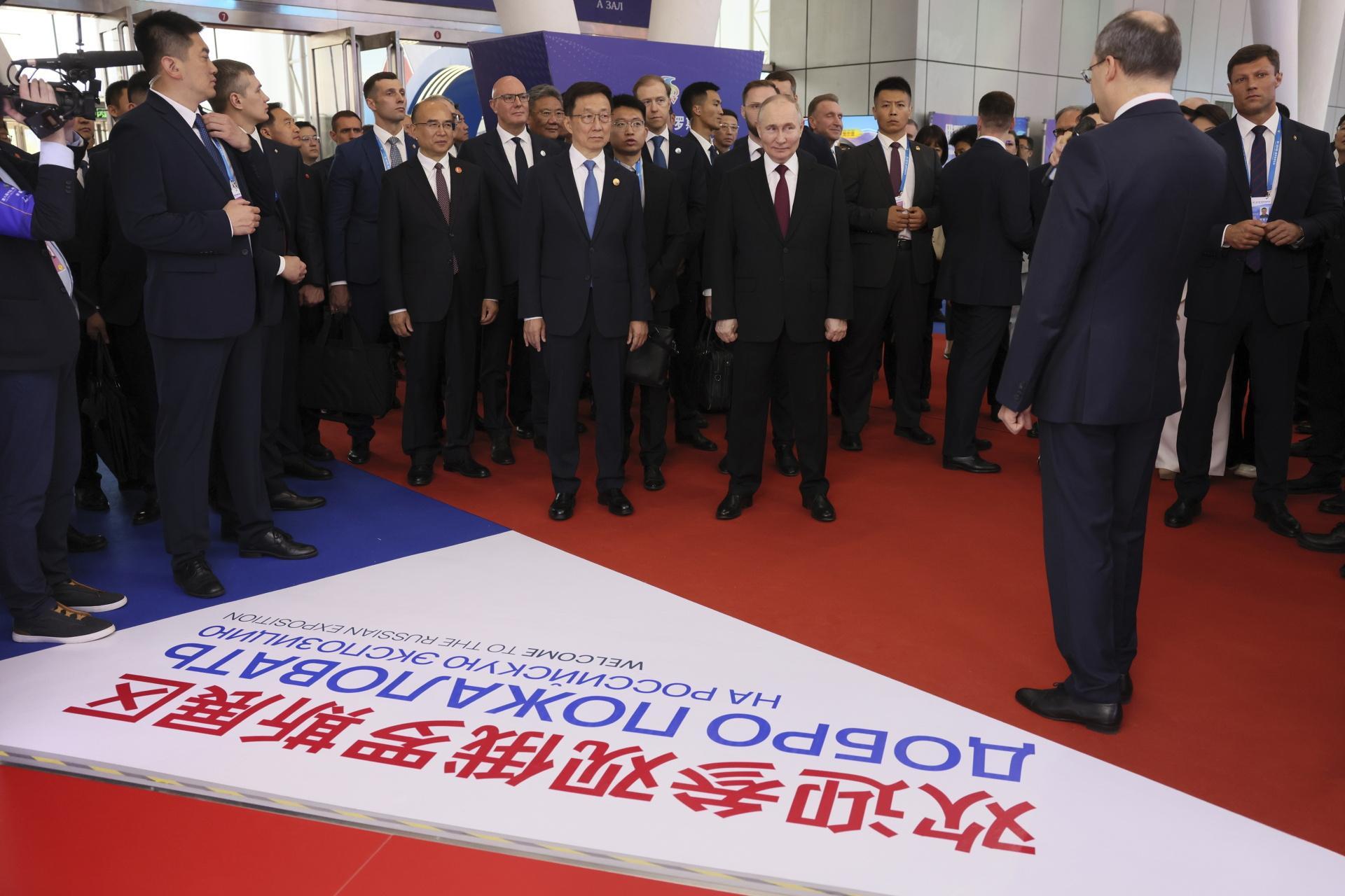 Wizyta Putina w Chinach