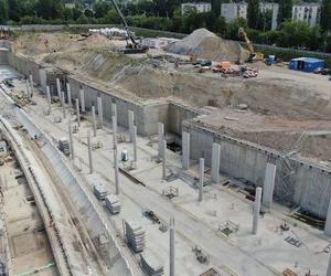 Budowa Tunelu Średnicowego w Łodzi - wrzesień 2023