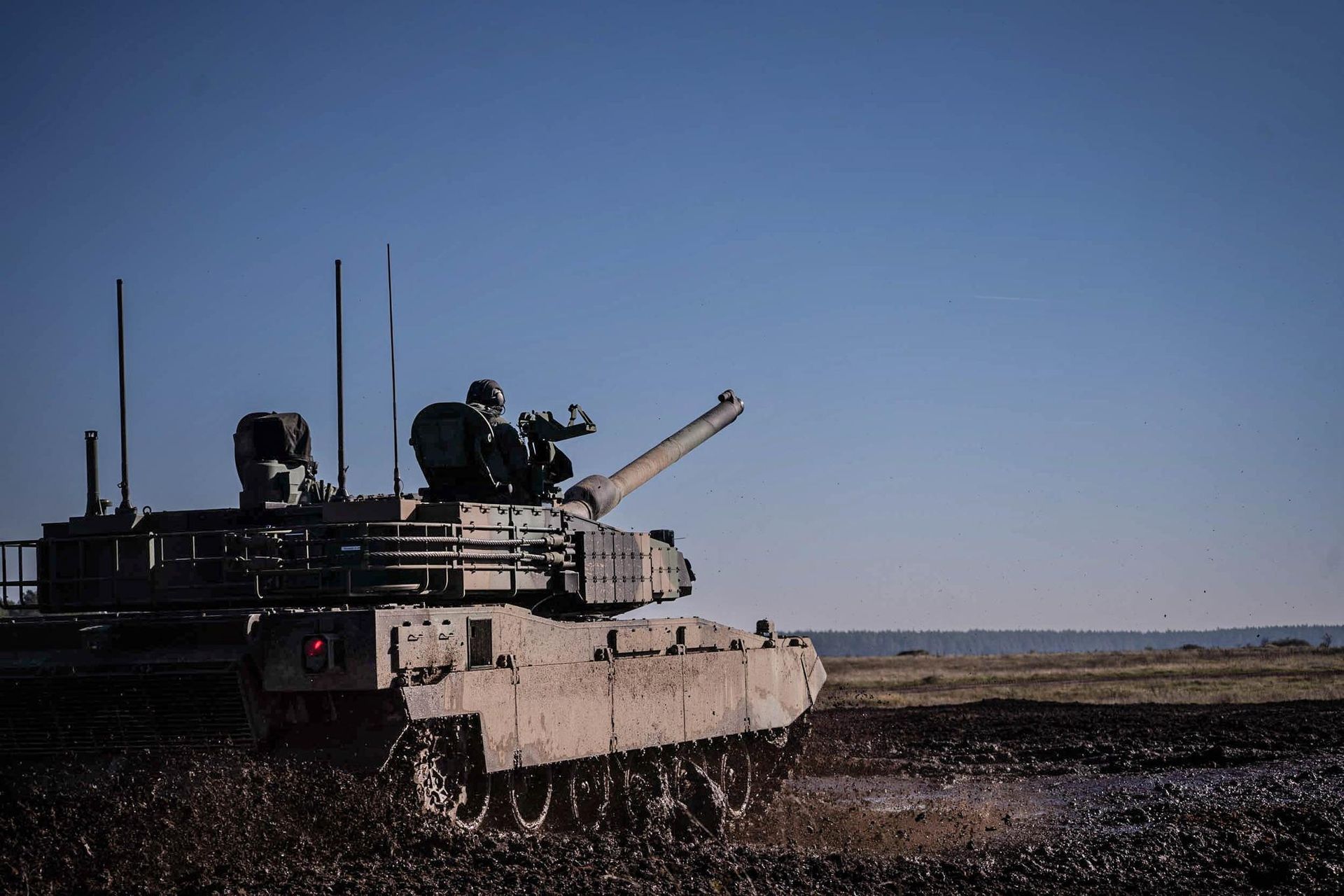 Czołgi K2 z 15. Giżyckiej Brygady Zmechanizowanej