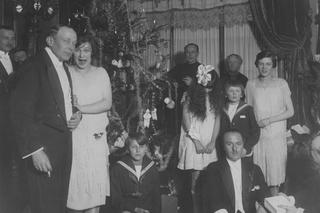Wigilia w Ambasadzie RP w Paryżu 12 grudnia 1926 r.