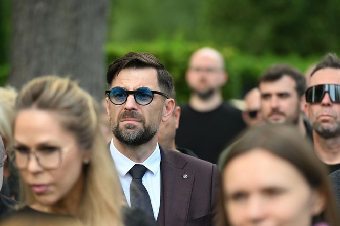 pogrzeb Joanny Kołaczkowskiej - gwiazdy