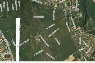 A tak Wilanów wyglądał w 2001 roku, przed startem inwestycji Miasteczko Wilanów