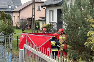 Potworny pożar domu w Nowym Dworze Mazowieckim. Strażacy odkryli dwa zwęglone ciała