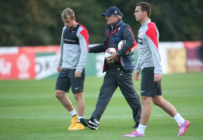 Trening reprezentacji Polski 07.10.2014