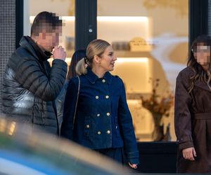 Pierwsza dama w eleganckim butiku