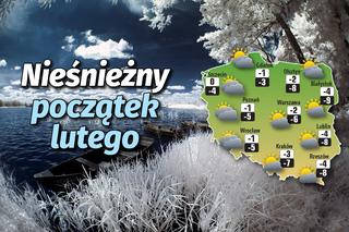 Polska. Prognoza pogody 1.02.2021: Nieśnieżny początek lutego
