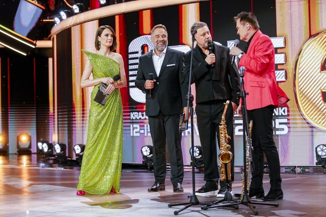 Piaseczny i Chojnacki dali czadu na scenie. Potem padł niezręczny żart