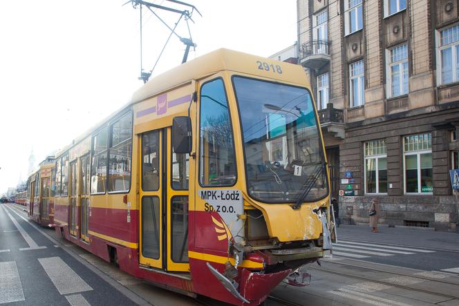 Wypadek tramwaju w Łodzi