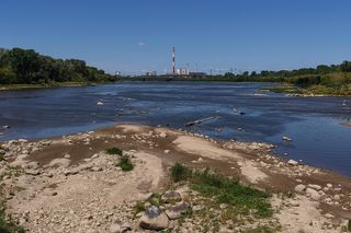 Warszawa. Rekordowy stan wody w Wiśle