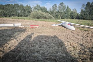 Musikow. Pilot szybowca oszukał przeznaczenie