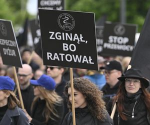 Czarny Marsz Milczenia Medyków. Protest po zabójstwie lekarza