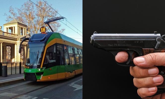 Poznań: Ktoś ostrzelał tramwaj?! Kula przeleciała obok motorniczego