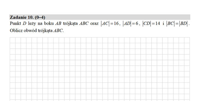 Matura 2020 rozszerzona matematyka. Przykładowe zadania egzaminacyjne