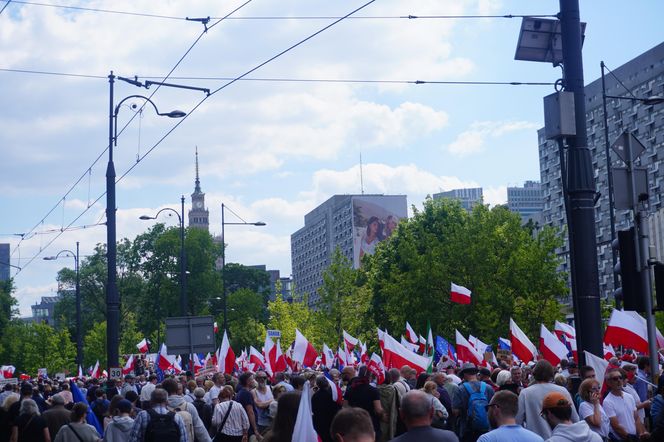 "Wielki Marsz Patriotów" Rafała Trzaskowskiego w Warszawie 25.05.2025