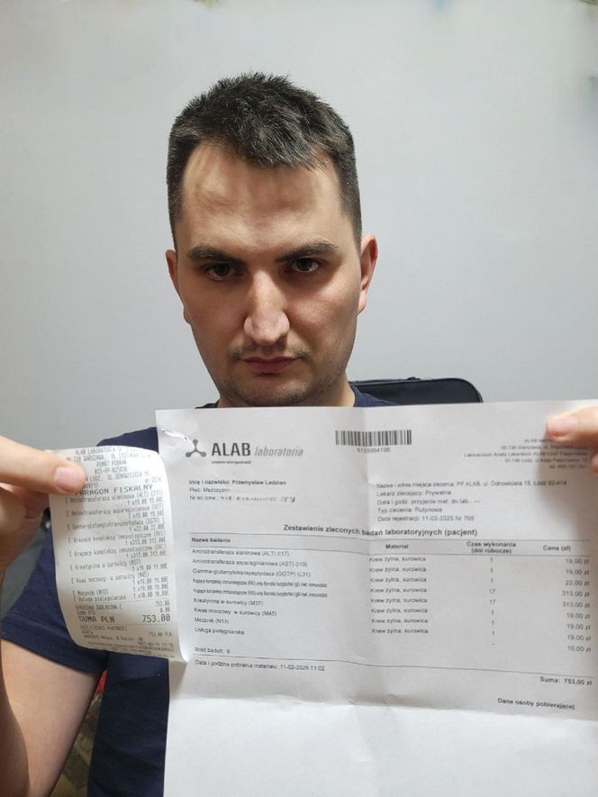 Lekarze zdiagnozowali u pana Przemysława rzadkie mutacje genetyczne. „Toczę nierówną walkę”