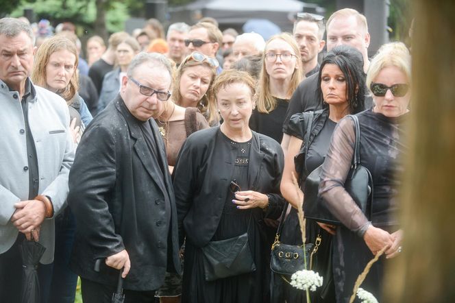 pogrzeb Joanny Kołaczkowskiej - gwiazdy