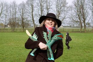 Na podzamczu w Liwie dzieci puszczały latawce