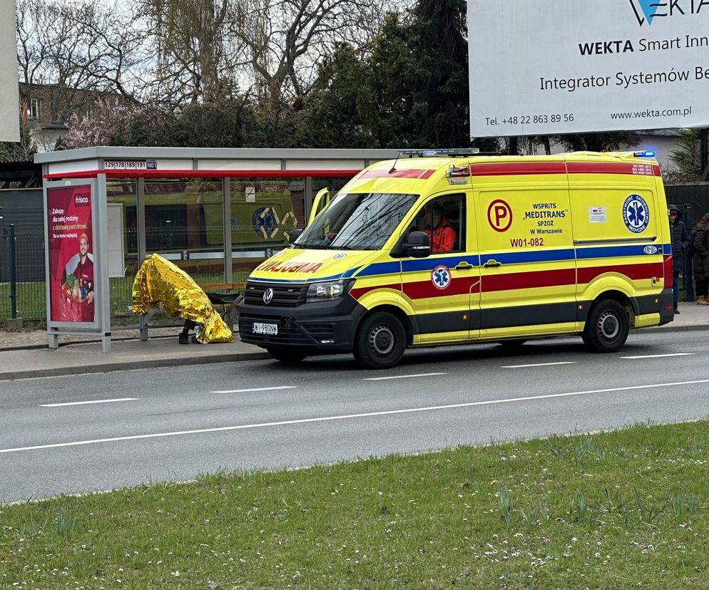 Śmierć na przystanku w Warszawie