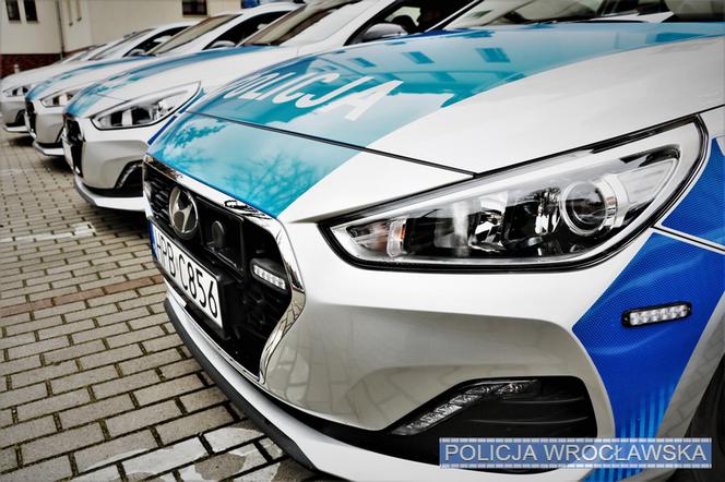 Nowe radiowozy we Wrocławiu