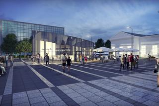 Przebudowa placu przed dworcem PKP w Sosnowcu