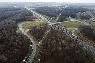 Protest rolników 20 lutego w okolicach Kraśnika. Tak blokują S19