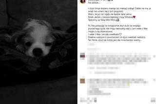 Edyta Zając w żałobie