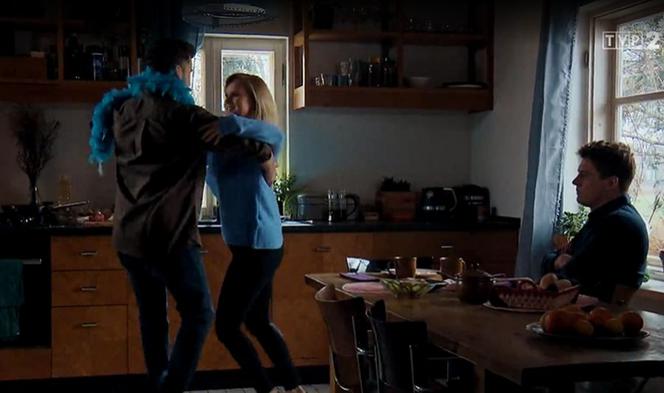 M jak miłość, odc. 1512. Sonia (Barbara Wypych), Rafał (Jakub Kucner)