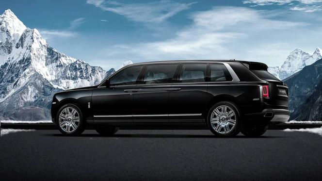 Opancerzony Rolls-Royce Cullinan - tuning firmy Klassen