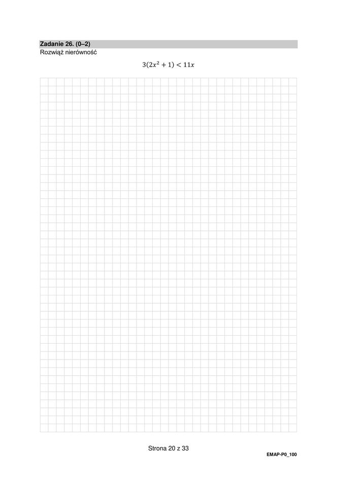 Matura 2025 - matematyka