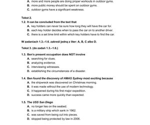 Matura 2025: angielski rozszerzony 8.05.2025. Arkusze CKE, poziom rozszerzony [Formuła 2023]