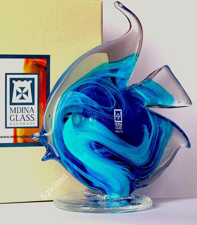 Ręcznie wykonane, szklane figurki Mdina Glass Malta  zdjecie nr 3