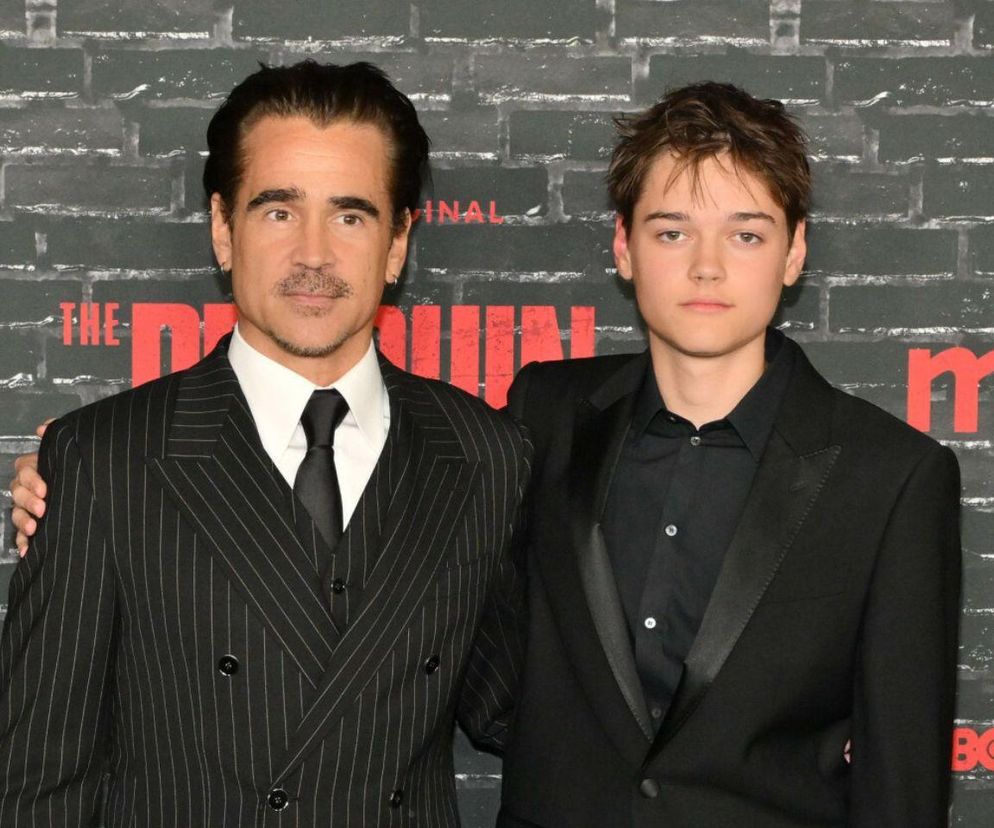 Colin Farrell z synem Henrym Tadeuszem