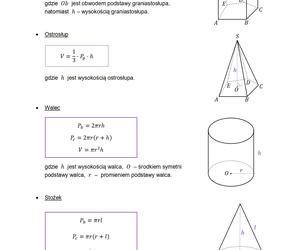 Karta wzorów matematyka matura 2023