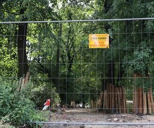 Rewitalizacja parku Bronowickiego w lublinie - postęp prac na koniec lipca 2025