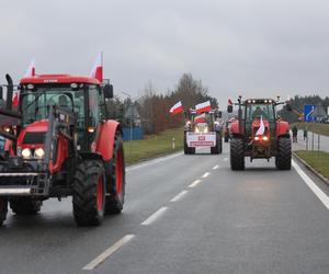 Protest rolników w Pyrzowicach