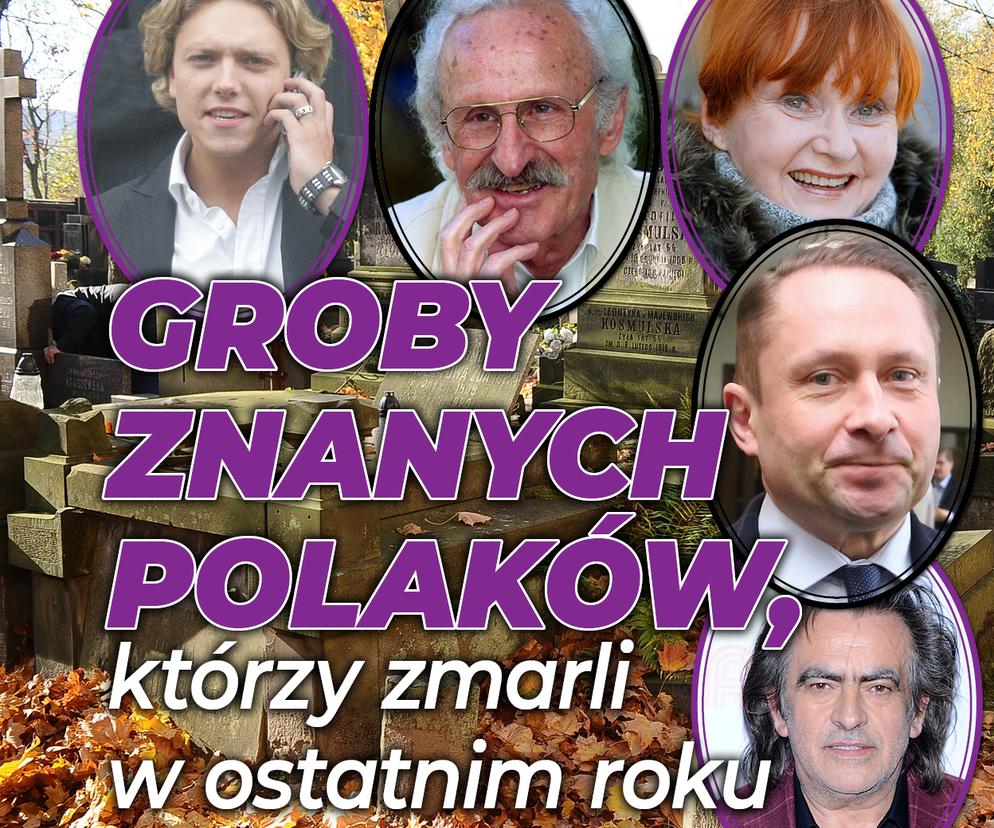 SG Groby znanych Polaków, którzy zmarli w ostatnim roku
